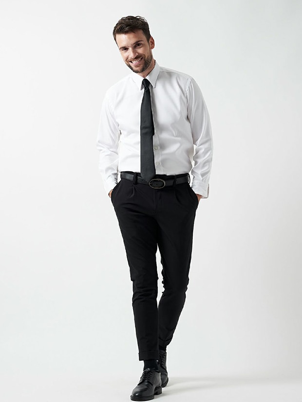 junhashimoto FORMAL JACKET and PANTS / BLACK