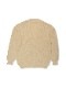SeaGreen MOSS STITCH KNIT CARDIGAN / IVORY