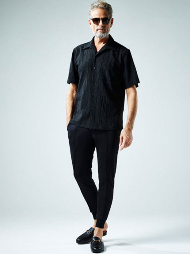 AKM TORICOT WASHER OPEN COLOR SHITS / BLACK | AKM | rumbleFISH 