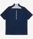 TFW49 HALF ZIP SS MOCKNECK / NAVY