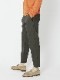 junhashimoto MONSTER STRETCH TUCK LESS PANTS / KHAKI