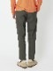 junhashimoto MONSTER STRETCH TUCK LESS PANTS / KHAKI