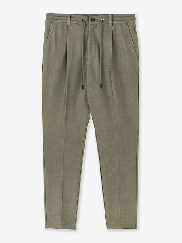 junhashimoto FULL LINING JERSEY JACKET and EASY TUCK PANTS★★ / BEIGE