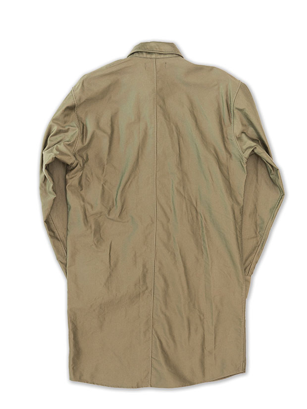 junhashimoto LONG SHOP COAT / OLIVE | junhashimoto