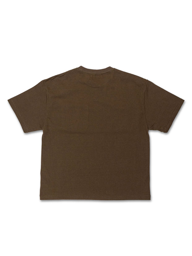 SeaGreen RECYCLE COTTON POCKET T-SHIRTS / OLIVE