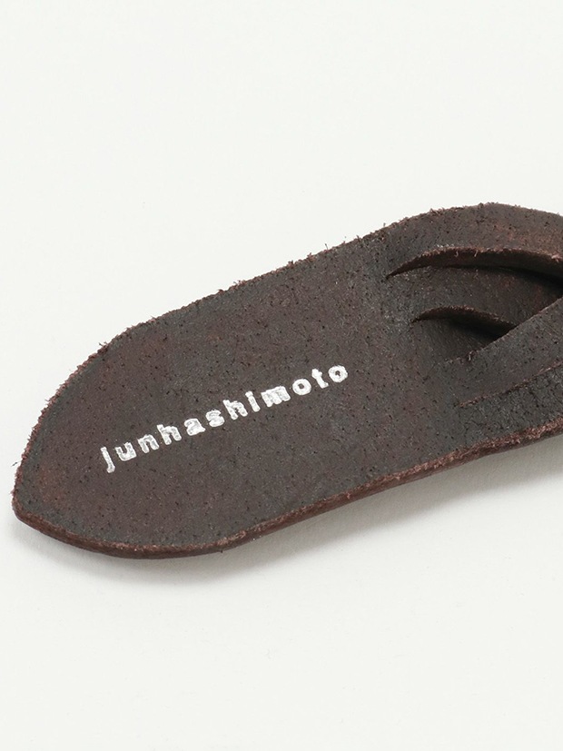 junhashimoto ONEPIECE MESH BELT / BROWN