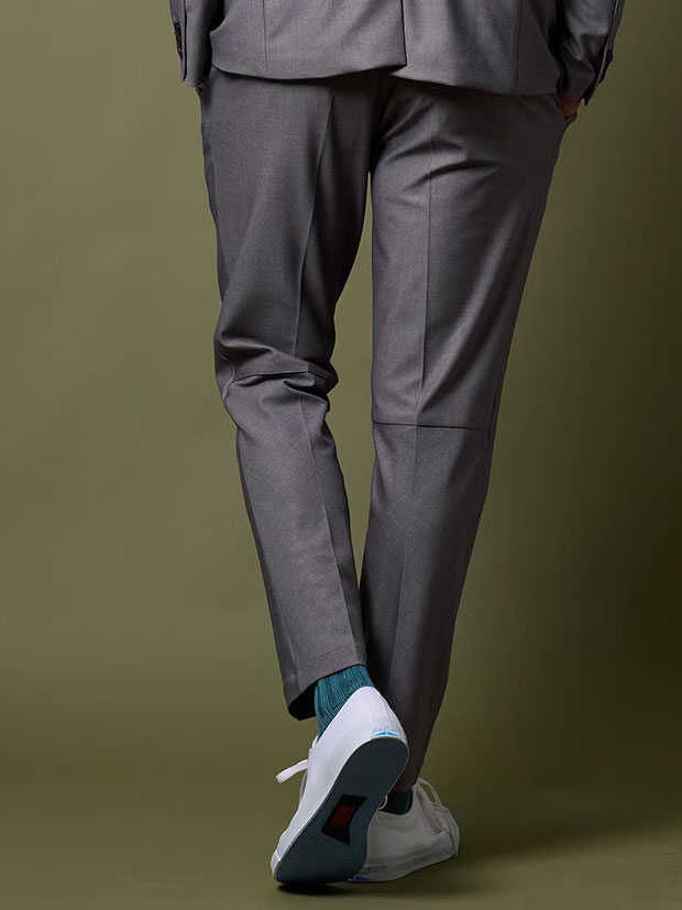 junhashimoto FULL LINING JERSEY JACKET and EASY TUCK PANTS★★ / INDIGO