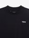 TFW49 HI-NECK SHORT SLEEVE T / BLACK