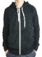 SeaGreen REJA pile jacquard hoodie BLACK