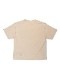 SeaGreen RECYCLE COTTON POCKET T-SHIRTS / IVORY