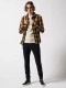 wjk twist wrinkle check / yellow