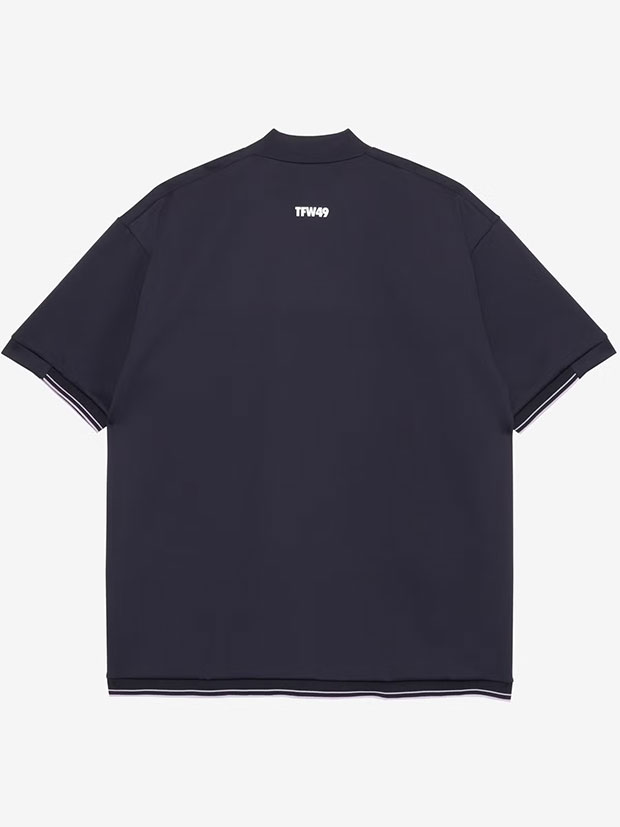 TFW49 SS HALF MOCKNECK CUTSEW / NAVY