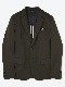 junhashimoto JERSEY JACKET -Emboss Camo- CHARCOAL