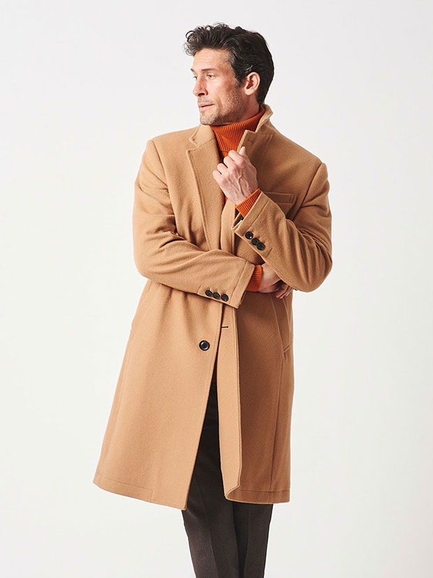 junhashimoto CHESTER COAT / CAMEL