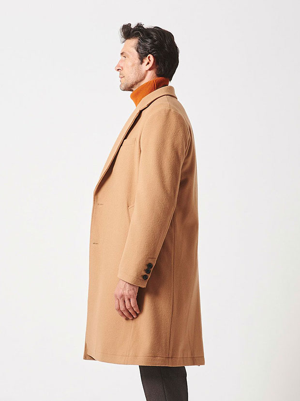 junhashimoto CHESTER COAT / CAMEL