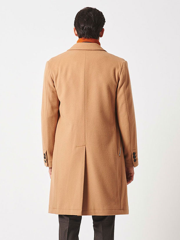 junhashimoto CHESTER COAT / CAMEL