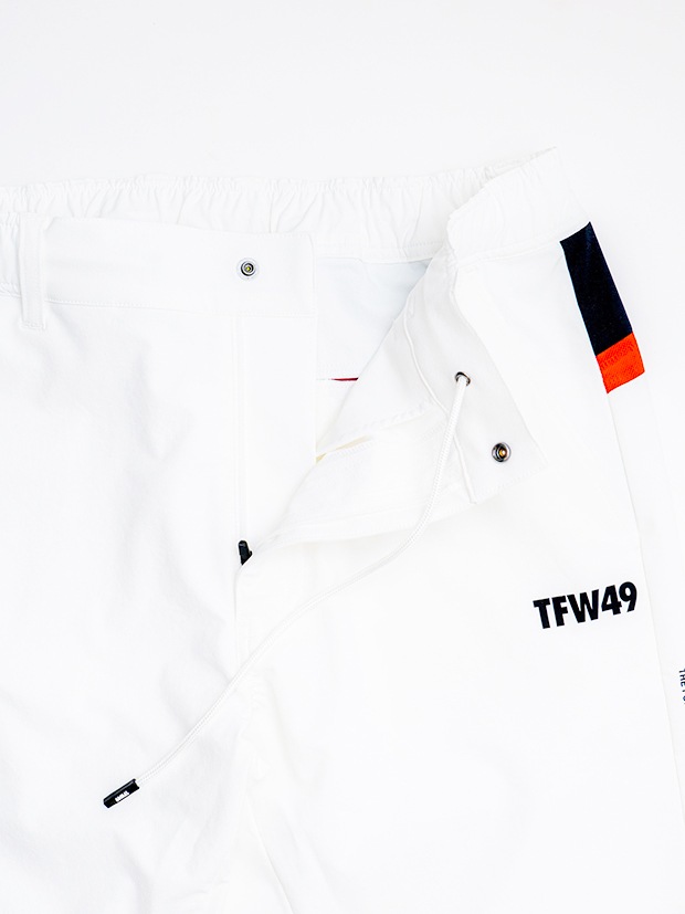 TFW49 NYLON 2WAY STRETCH PANTS / WHITE