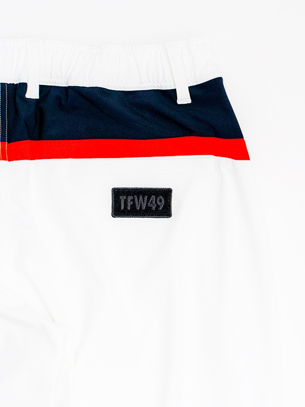 TFW49 NYLON 2WAY STRETCH PANTS / WHITE