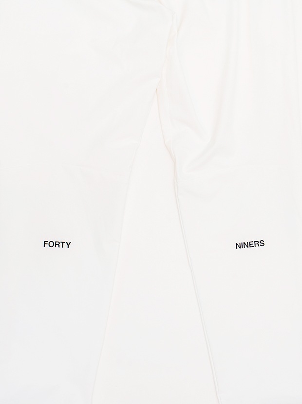 TFW49 NYLON 2WAY STRETCH PANTS / WHITE