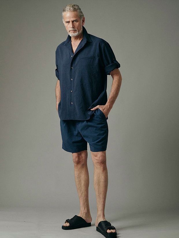 junhashimoto 7SLEEVE SHIRTS / NAVY