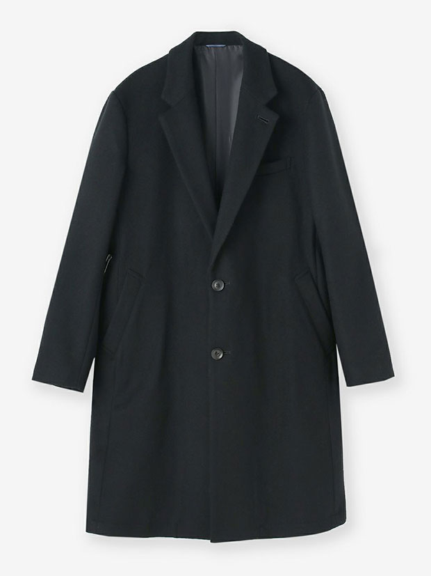 junhashimoto CHESTER COAT / BLACK