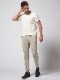 wjk leather pocket-T  / white