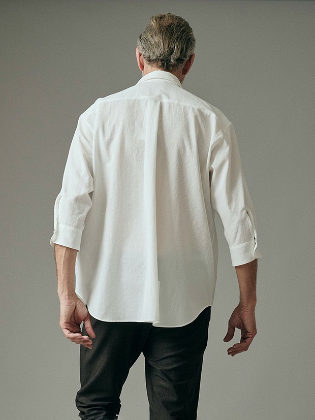 junhashimoto 7SLEEVE SHIRTS / WHITE