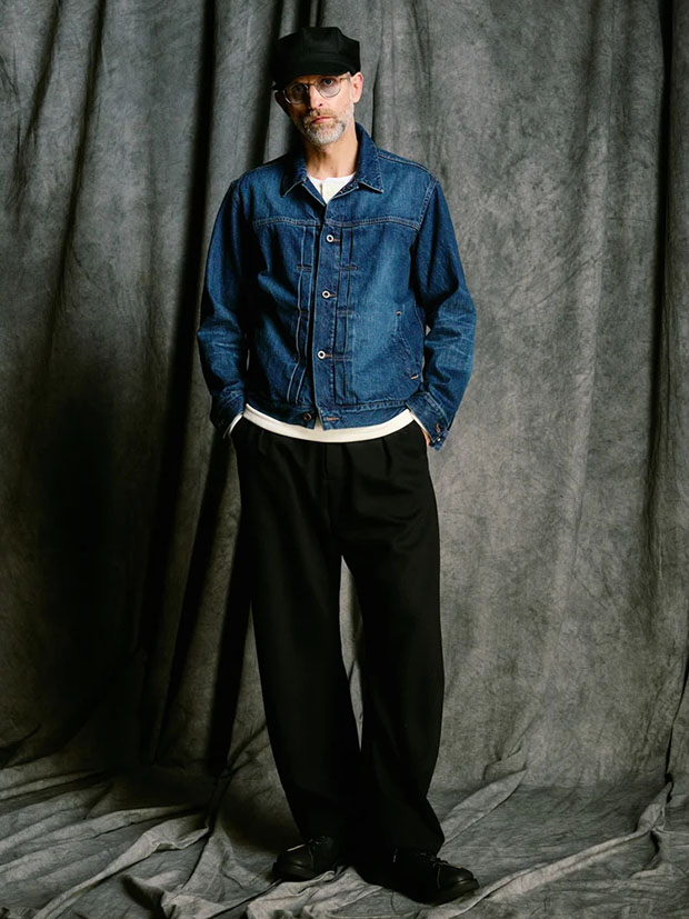 wjk denim jacket type1 / indigo used