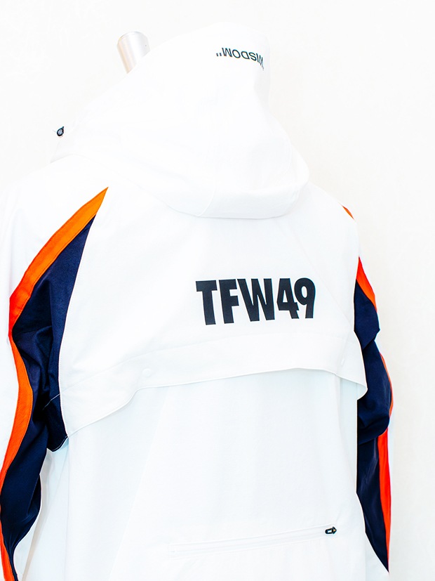 TFW49 DETACHABLE 2WAY JACKET / WHITE