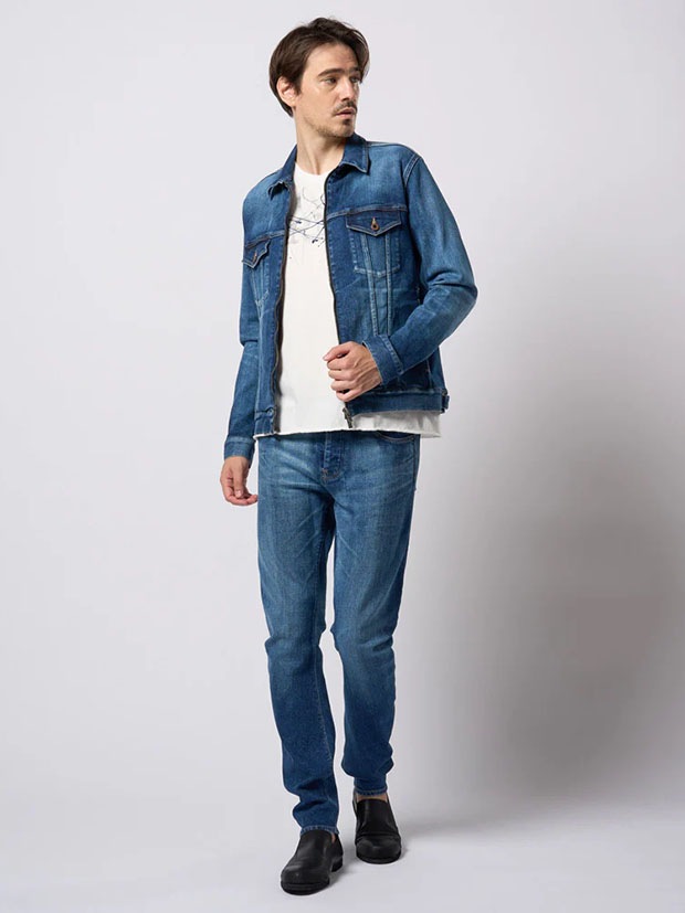 wjk denim zip blouson / used