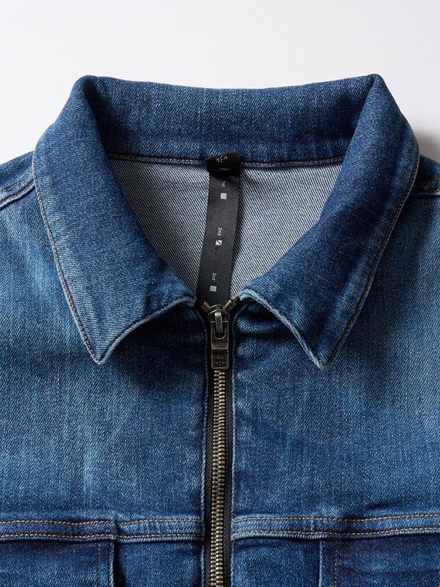 wjk denim zip blouson / used