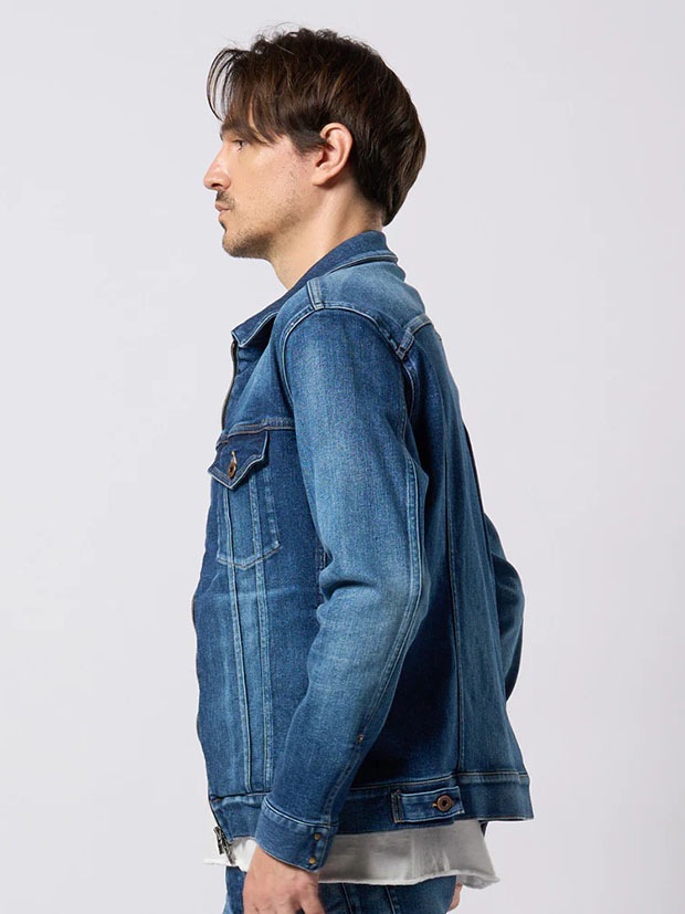 wjk denim zip blouson / used