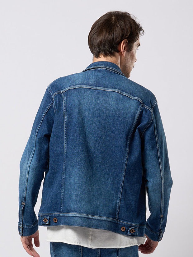 wjk denim zip blouson / used