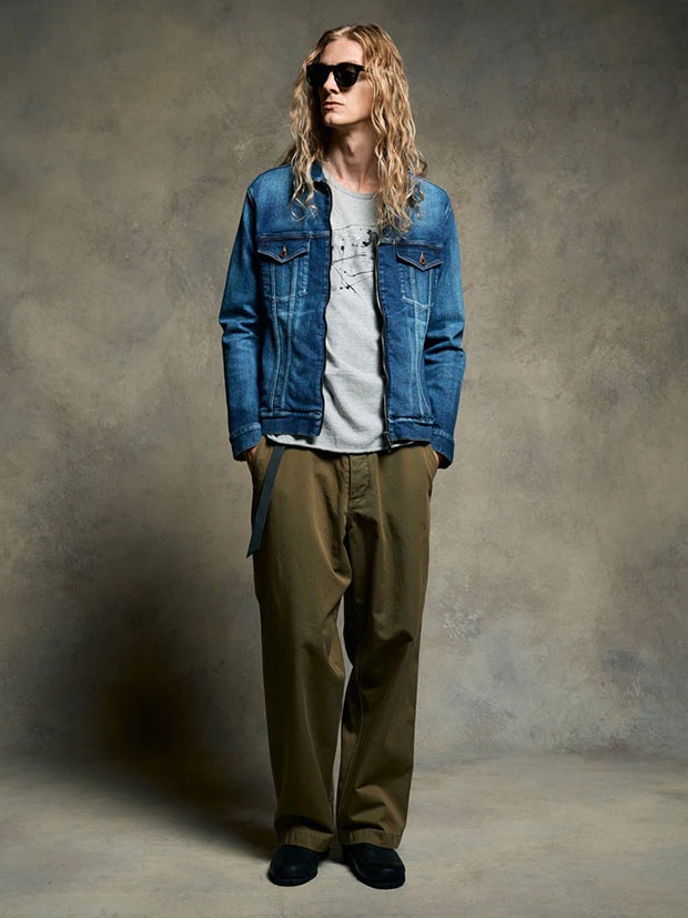 wjk denim zip blouson / used