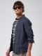 wjk short point collar shirt / navy