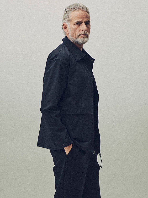 junhashimoto COACH SHIRTS JACKET / BLACK