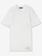 junhashimoto LAYERED PACK TEE / BLACK x WHITE