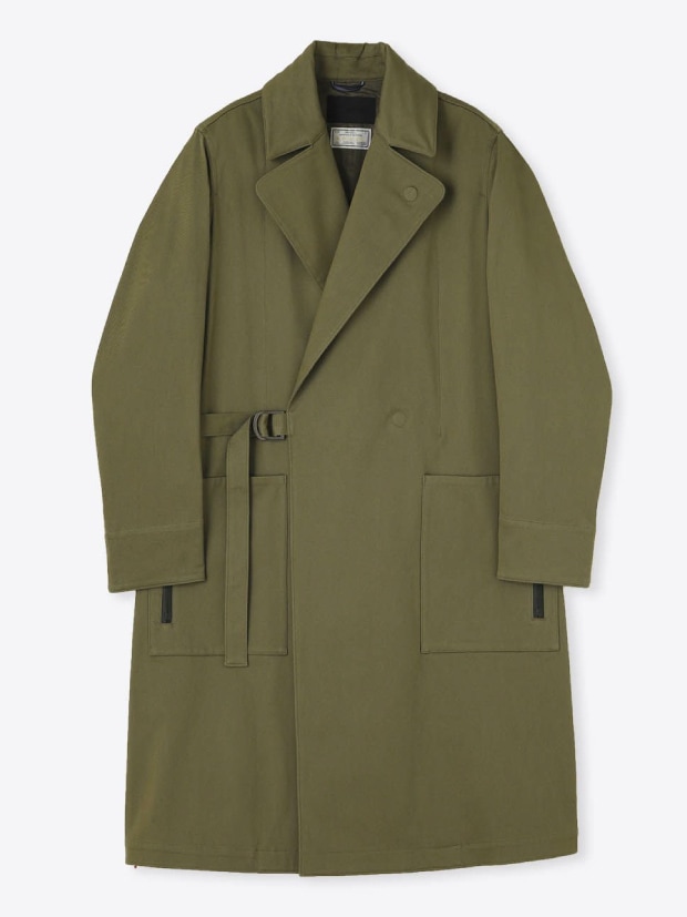 junhashimoto C02 TIELOKEN COAT / KHAKI