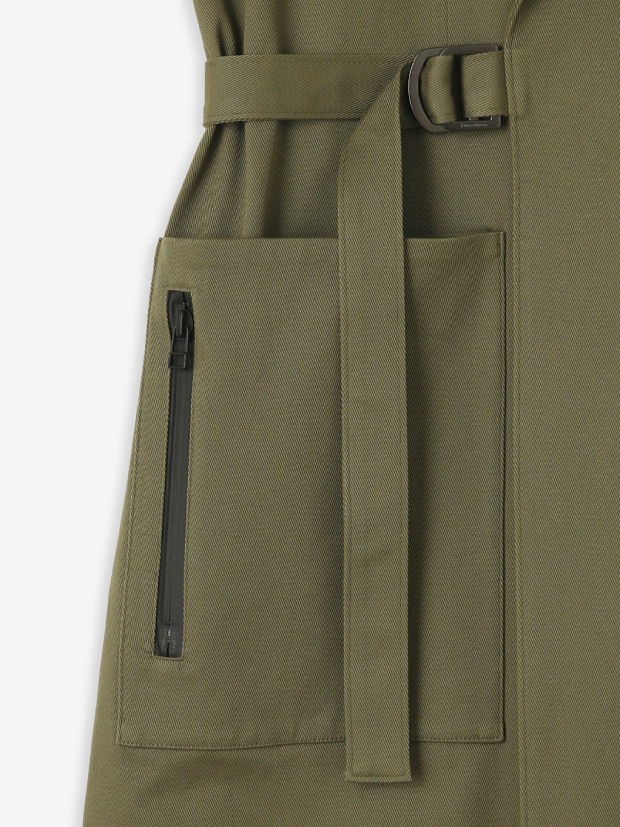junhashimoto C02 TIELOKEN COAT / KHAKI | junhashimoto