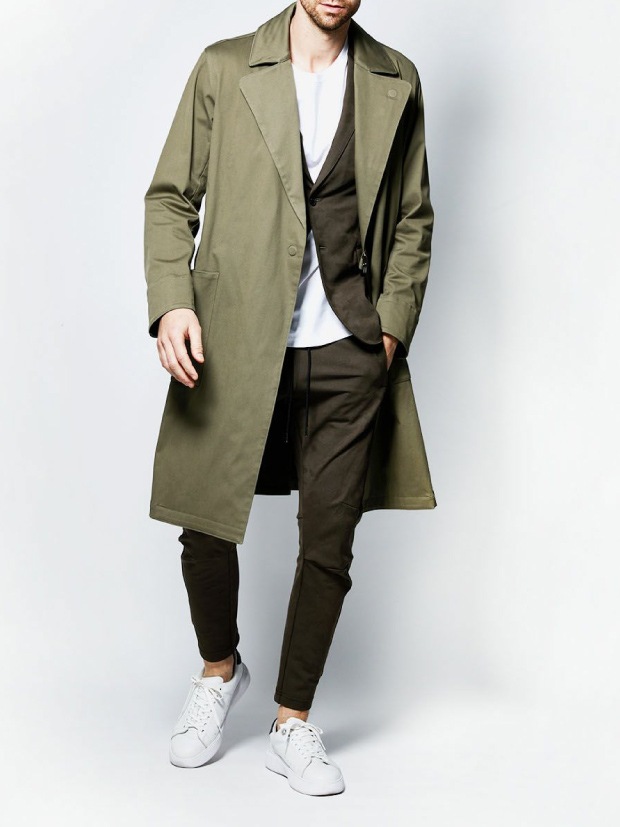 junhashimoto C02 TIELOKEN COAT / KHAKI