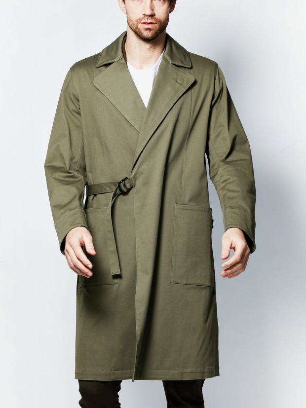 junhashimoto C02 TIELOKEN COAT / KHAKI | junhashimoto | rumbleFISH