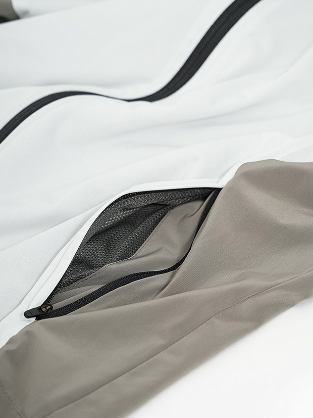 TFW49 FULL ZIP STAND BLOUSON / L.GRAY/GRAY