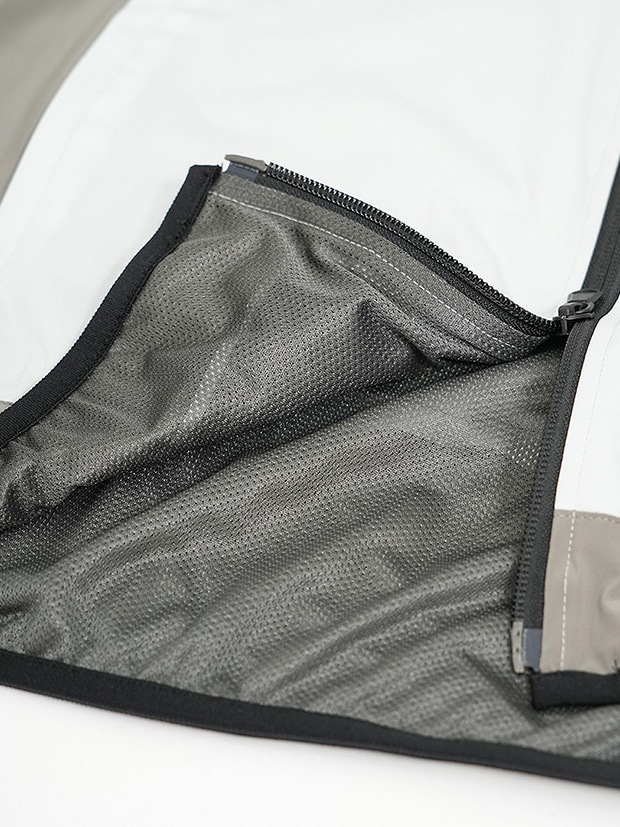 TFW49 FULL ZIP STAND BLOUSON / L.GRAY/GRAY