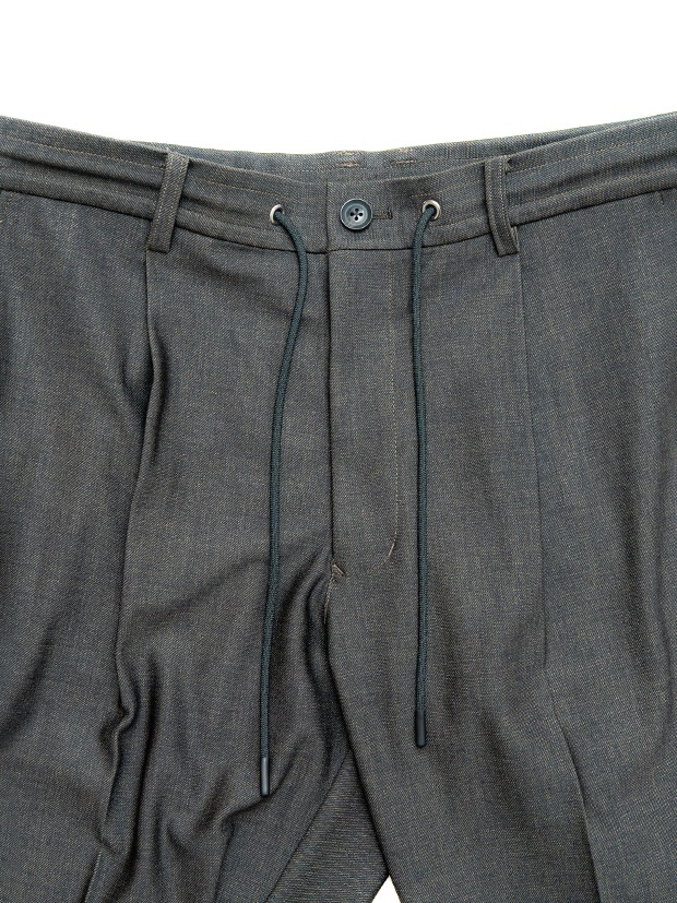 junhashimoto JERSEY JACKET -USO TWILL- and EASY TUCK PANTS★★ / D.KHAKI