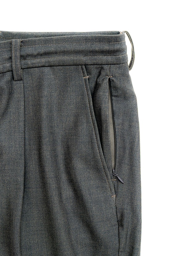 junhashimoto JERSEY JACKET -USO TWILL- and EASY TUCK PANTS★★ / D.KHAKI