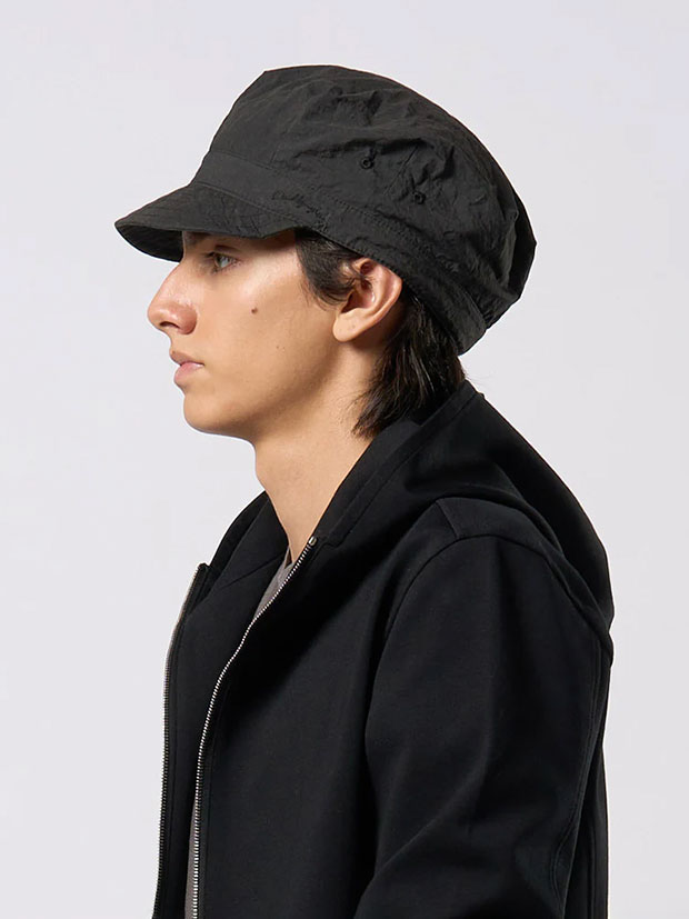wjk solid engineer cap / charcoal black | wjk | rumbleFISH