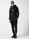 wjk basic zip-up parka / black