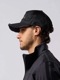 wjk cut-off mesh cap / black