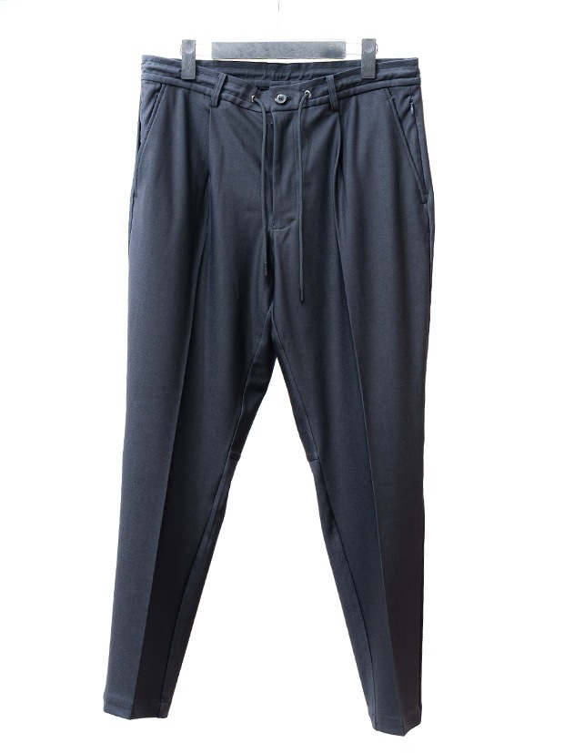 junhashimoto JERSEY JACKET -USO TWILL- and EASY TUCK PANTS★★ / D.NAVY