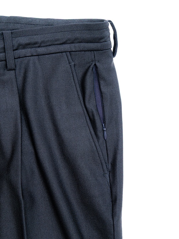 junhashimoto JERSEY JACKET -USO TWILL- and EASY TUCK PANTS★★ / D.NAVY